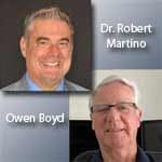 Dr. Robert Martino and Owen Boyd