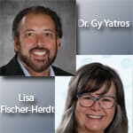 Dr. Gy Yatros and Lisa Fischer-Herdt