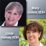 Mary Govoni and Linda Harvey